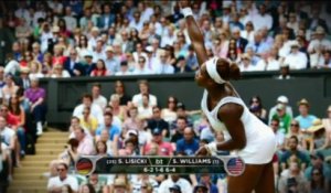 Wimbledon - Serena prend la porte, Bartoli se bat