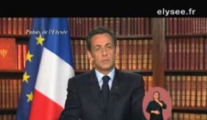 A voir: les voeux 2009 de Sarkozy