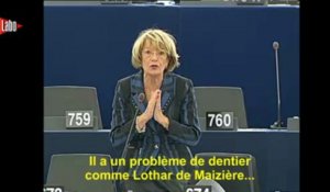 Des interprètes du Parlement européen moquent le "dentier" d'un député