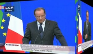 Conférence environnementale : les annonces de Hollande