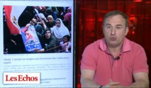 Egypte : Pas une guerre civile mais une situation qui va être tendue" par yves Bourdillon