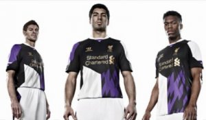 Liverpool dévoile son nouveau maillot Third (2013/2014)