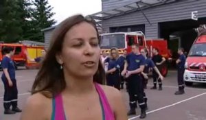 Flash Mob des pompiers de Nuits Saint Georges