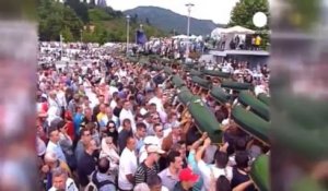 18 ans après le massacre, Srebrenica inhume 409 victimes