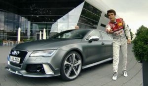 Petit tour en Audi RS7 Sportback avec Adrien Tambay