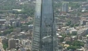 A Londres, Greenpeace proteste contre Shell en escaladant le Shard