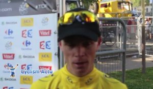 Tour de France 2013 -Chris Froome : "Alberto allait un peu trop vite"