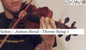 Cours violon : James Bond - Theme song - HD