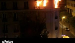 Ivry : violent incendie dans un appartement