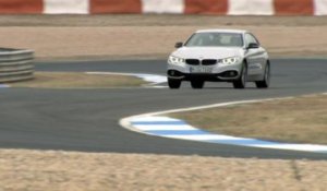 La BMW Série 4 Coupé en piste