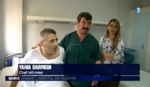 Un hôpital de guerre à Damas