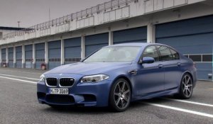Présentation statique de la nouvelle BMW M5 2013
