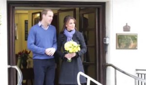 La Duchesse de Cambridge Kate Middleton donne naissance à un garçon