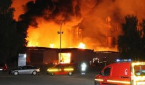Incendie de l'usine Depalor à Phalsbourg : "un brasier visible à 10 km"