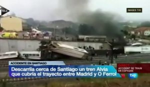 Espagne : au moins 35 morts et 200 blessés dans le déraillement d'un train
