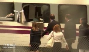 Déraillement d'un train Espagne : le premier ministre Rajoy se rend sur place