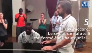 Balotelli joue l'hymne italien au piano: Le fake démonté en 5 points