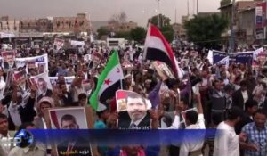 Yémen: manifestation de solidarité avec Mohamed Morsi à Sanaa