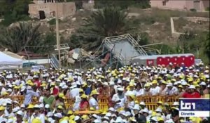 Lampedusa: le pape fustige «l'indifférence» du monde