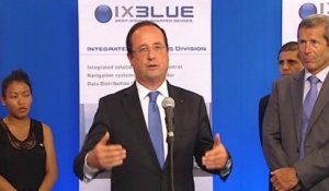 Hollande : "L'innovation c'est la croissance"