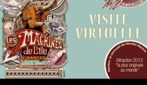 Visite virtuelle : le carrousel des mondes marins de Nantes