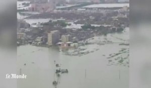 Chine : les inondations vues du ciel
