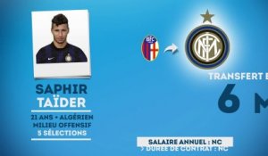 Officiel : Saphir Taïder débarque à l'Inter Milan