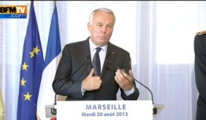 Ayrault à Marseille: "Les résultats sont là" - 20/08