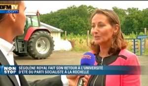 Ségolène Royal: "Il faut stopper la dynamique de hausse des impôts" - 22/08