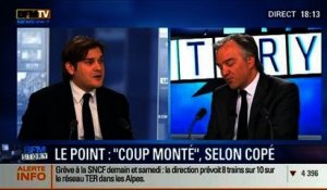 BFM Story: Jean-François Copé va porter plainte contre Le Point: "on attend ça sereinement", Étienne Gernelle - 27/02