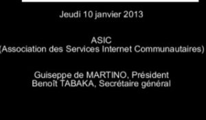 Mission Culture-acte2 | Audition de ASIC (Association des Services Internet Communautaires) [audio]