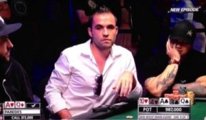 Poker : il perd 372.000 jetons en 30 secondes !
