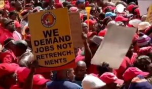 Préavis de grève dans les mines d'Afrique du Sud
