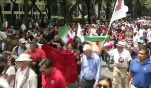 Mexique : marche contre la réforme du secteur énergétique