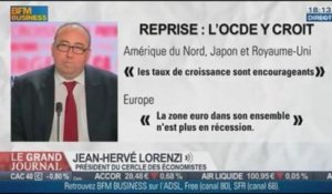 Jean-Hervé Lorenzi, Olivier Lecomte, Emmanuel Lechypre, dans Le Grand Journal - 03/09 1/4