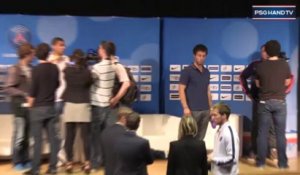 Conférence de presse : Présentation des nouvelles recrues du PSG Handball