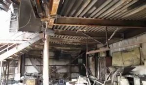 Lezennes : à l'intérieur de la Fabrik dévastée par un incendie