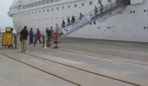 Boulogne-sur-Mer : près de 800 croisiéristes ont débarqué ce lundi matin