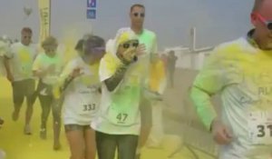 Calais : plus d'un millier de participants à la Holi Run