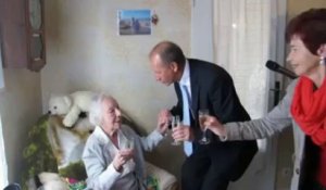 Lesquin : 105 ans de la doyenne de la commune, Andréa Binet