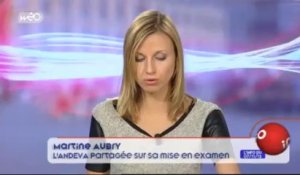 Martine Aubry : l’ANDEVA partagée sur sa mise en examen