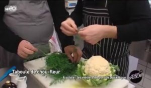 La recette de Yannick : Taboulé de chou-fleur