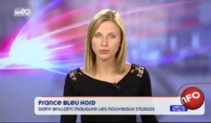 France Bleu Nord : Dany Brillant inaugure les nouveaux locaux