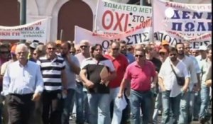 Grèce: mobilisation des enseignants contre la politique...