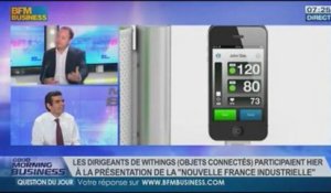 La balance connectée pour une santé assurée : Cédric Hutchings dans GMB - 13/09