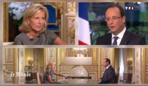 Interview de François Hollande : "Le Monde" fait le bilan