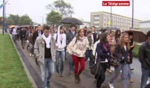 Brest. 300 personnes à la marche silencieuse
