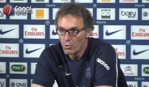 PSG - Monaco - La conférence de presse de Laurent Blanc