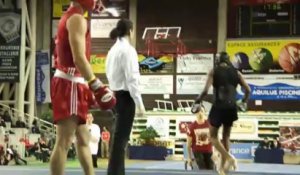 Pierre Moua vs Dylan Sakho : Sanda Senior -65kg - Vichy 2013
