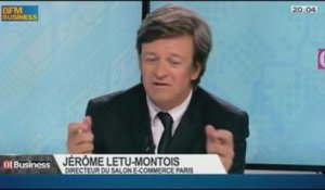 Le salon du e-commerce : Jérôme Letu-Montois, dans 01Business - 28/09 1/5